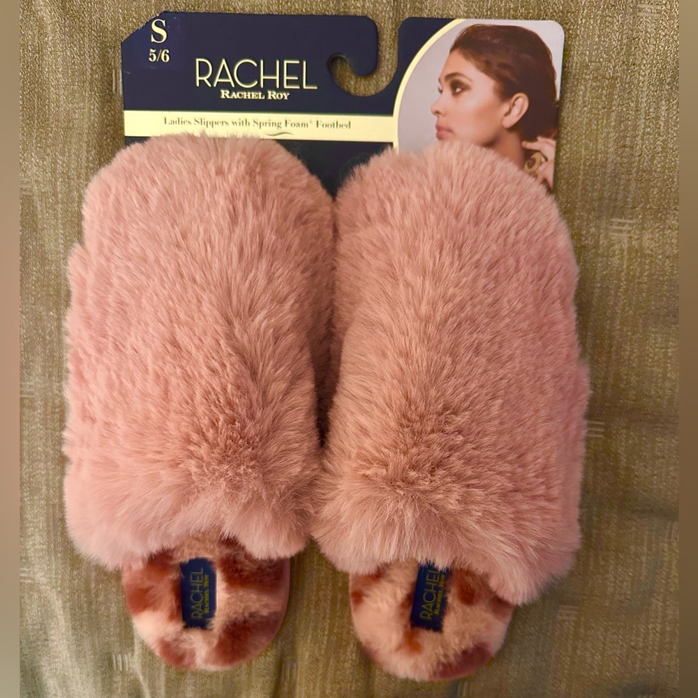 Rachel Roy Women’s Slippers Pink Size Small NEW WITH TAGS - Picture 6 of 6